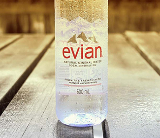 Evian Spring Water