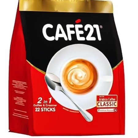 CAFÉ 21 2in1 Instant Coffee (Without sugar) Pack