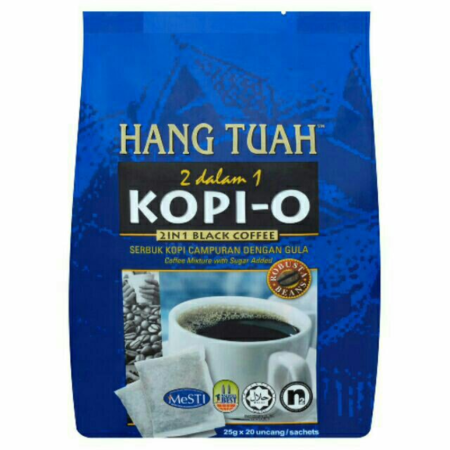 HANG TUAH Kopi 2in1 Bag (Biru-Citarasa Robusta) Pack