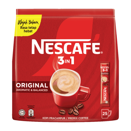 NESCAFE 3in1 Instant Coffee Pack