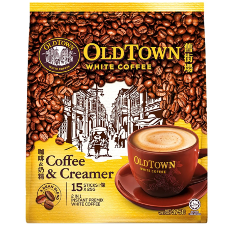 OLDTOWN WhiteCafé 2in1 instant (Coffee & Creamer) Pack