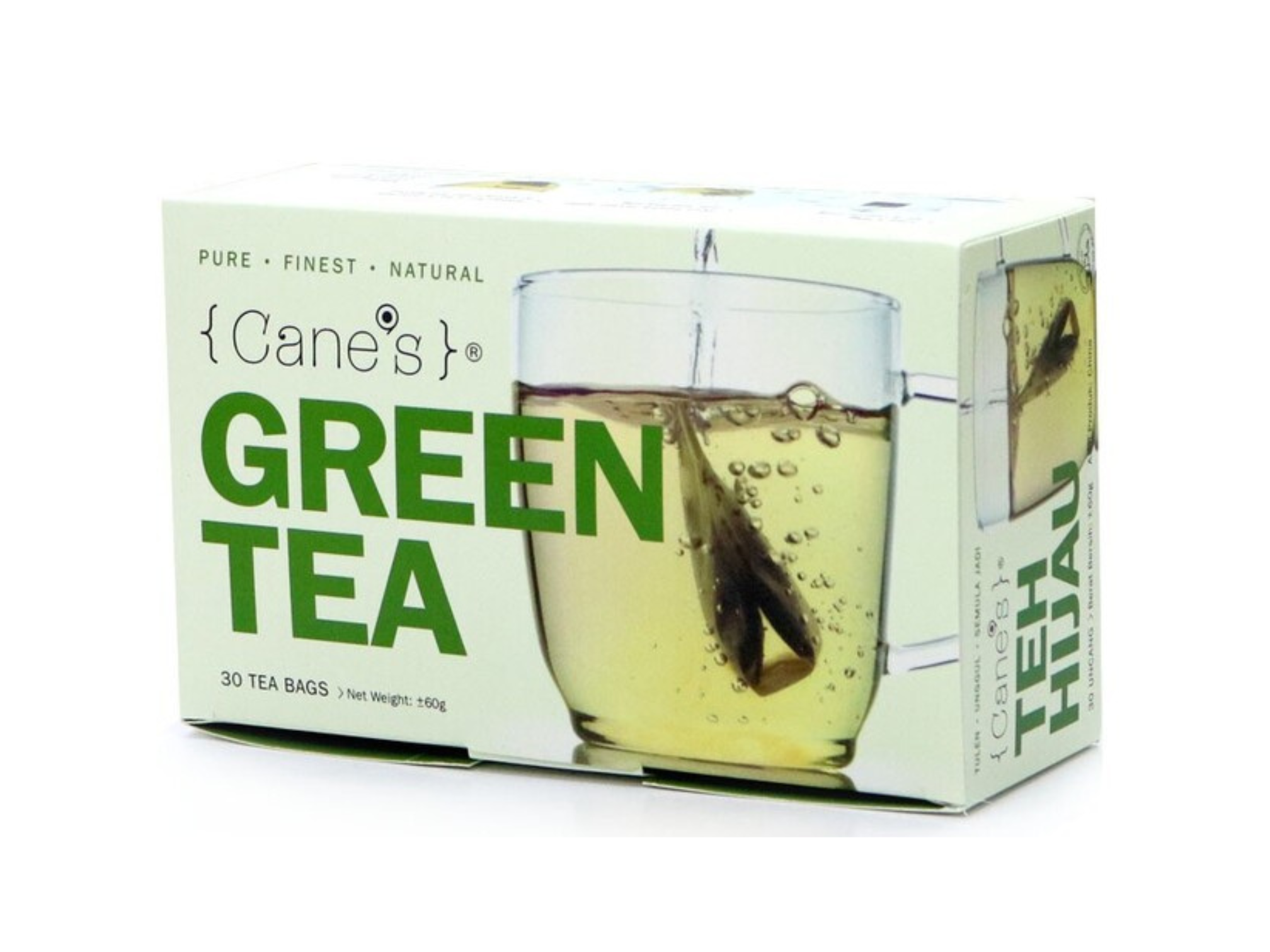 CANE'S Japanese Green Teabags (Enveloped) Pack
