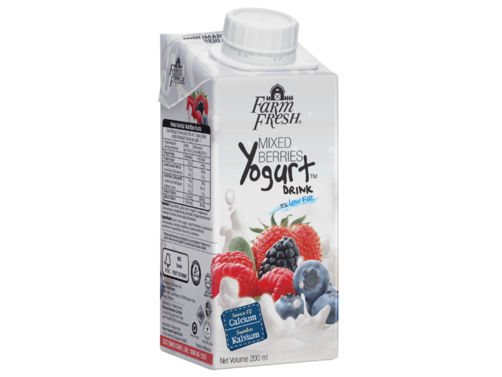 FARM FRESH UHT Yoghurt Drink Carton