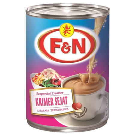 F&N Evaporated Creamer Milk Tin