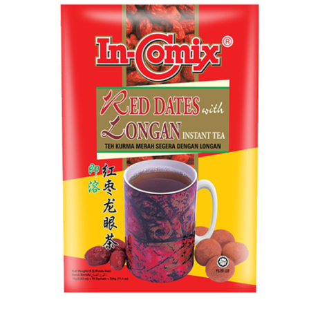 INCOMIX Red Dates with Longan Instant Tea Pack