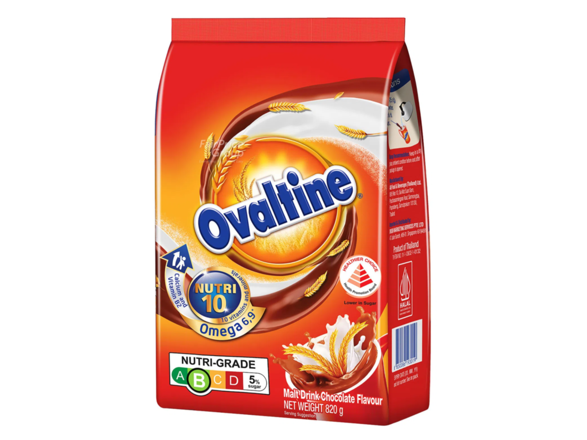 OVALTINE Malt Drink Chocolate Flavour Pack