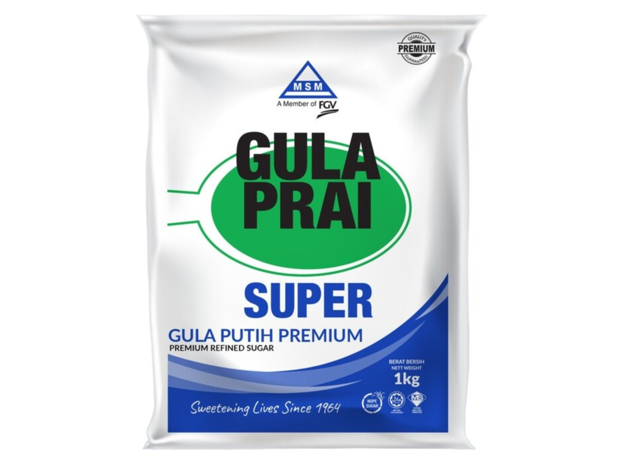 SUPER PREMIUM Refined Sugar Pack