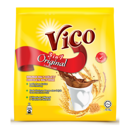 VICO 3in1 Original Chocolate Malt Drink Pack