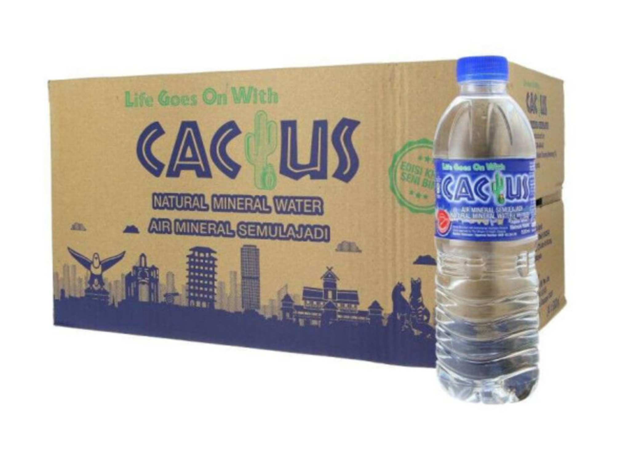 CACTUS Mineral Water Carton