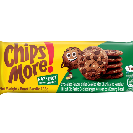 CHIPSMORE Chocolate Chip Cookies (Hazelnut) Pack