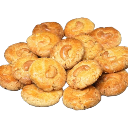 HOMEMADE Cashew Nut Cookies Tin