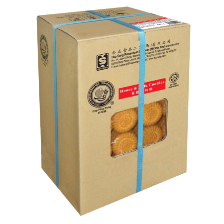 HUP SENG Honey Milk Cookies Box