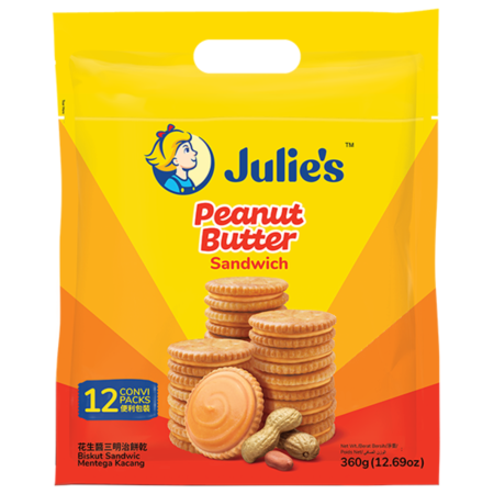 JULIE'S Peanut Butter Sandwich Pack