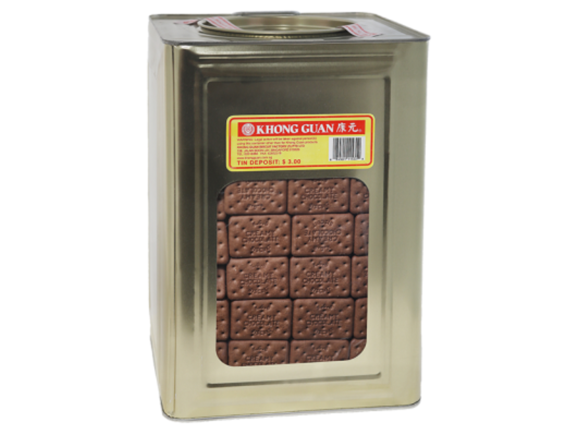 KHONG GUAN Chocolate Cream Tin