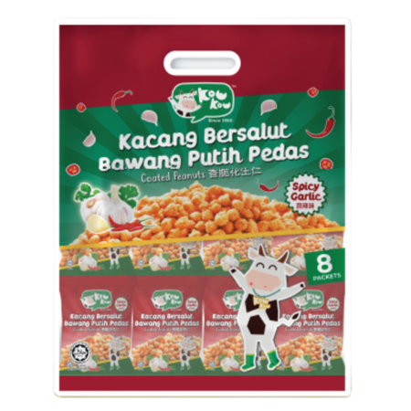 KOW KOW Coated Peanut Spicy Garlic Outer