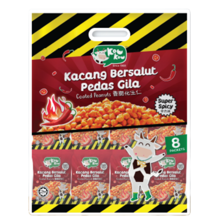 KOW KOW Coated Peanut Super Spicy Outer