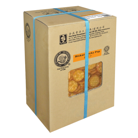 HUP SENG Cheese Cracker Lucky Pop Box