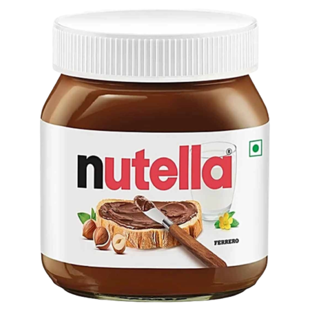 NUTELLA FERRERO Hazelnut-Cocoa Spread Bottle