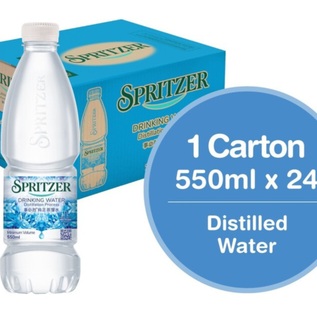 SPRITZER DISTILLED Water Carton