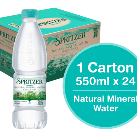 SPRITZER Mineral Water Carton