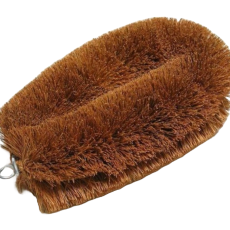 COCONUT Brown Brush 6"