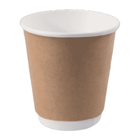 Double Wall Hot Paper Cup 8oz Carton
