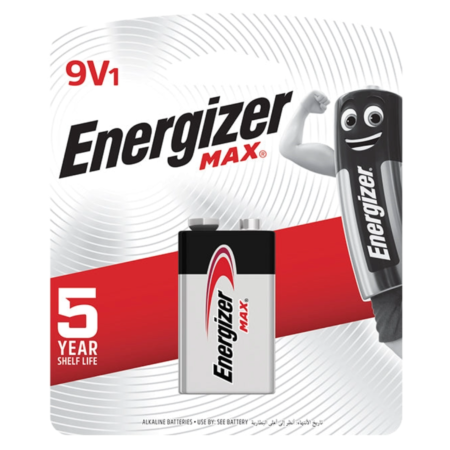 ENERGIZER MAX Battery (Size 9V) (1 Piece)