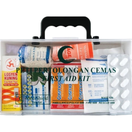 First Aid Kit (Small) PVC Box