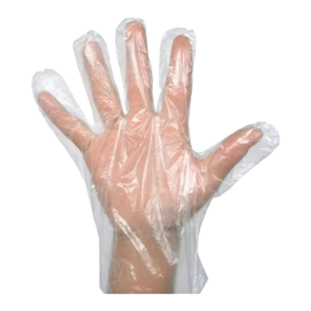 HDPE PLASTIC Hand Glove (YF) Pack