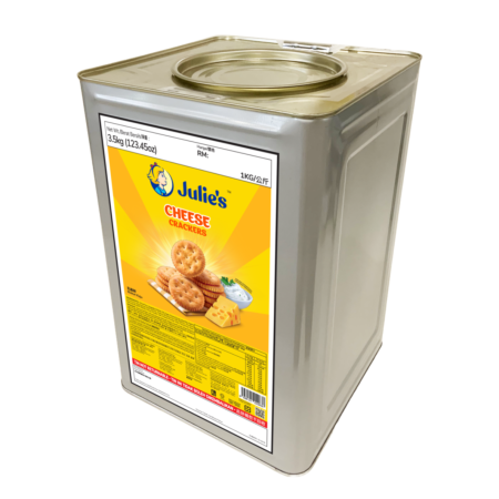 JULIE'S Cheese Crackers Tin