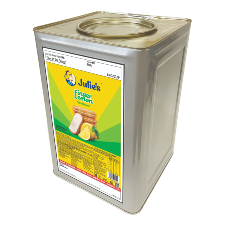 JULIE'S Finger Lemon Cream Tin