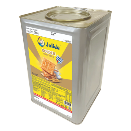 JULIE'S Golden Crackers Tin