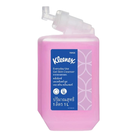 KLEENEX Foaming Skin Cleanser with Moisturizer Bottle (1000ml)