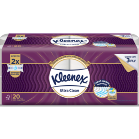KLEENEX Ultra Soft Toilet Tissue (200 Sheets) Pack