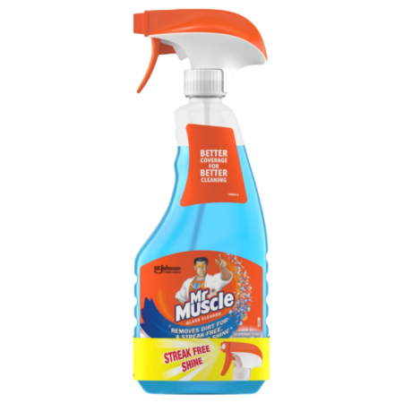 MR MUSCLE Glass & Multi-Surface Cleanser Bottle