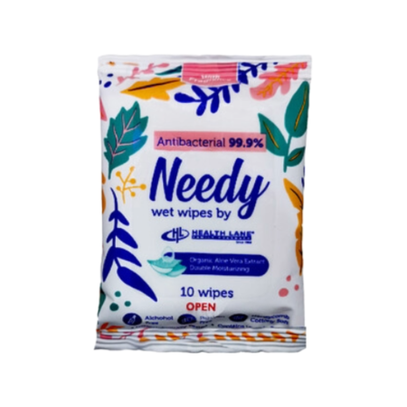 NEEDY Antibacterial Wet Wipes Pack