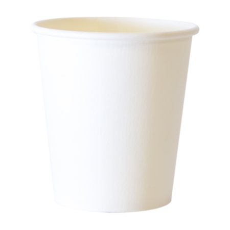Plain White Paper Cup 6oz