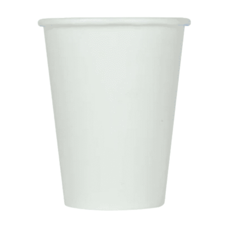 Plain White Paper Cup 9oz