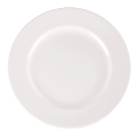 Porcelain Dinner Plate White
