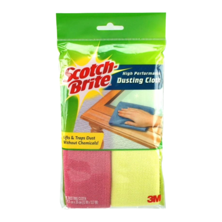 SCOTCH-BRITE Microfibre Dusting Cloth Pack