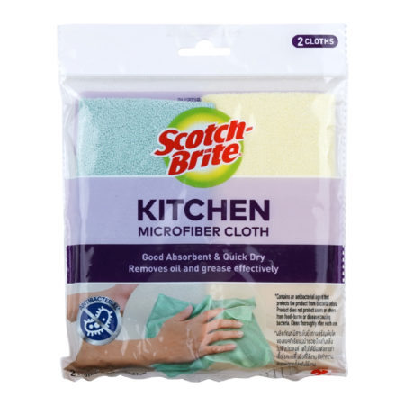 SCOTCH-BRITE Microfibre Kitchen Cloth Pack