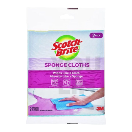 SCOTCH-BRITE Sponge Cloth Pack