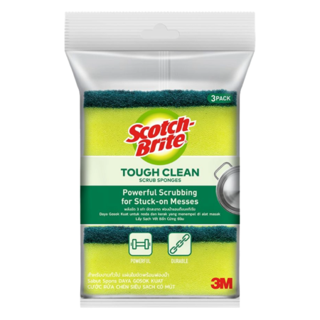 SCOTCH-BRITE Sponge With Scouring Pads Pack